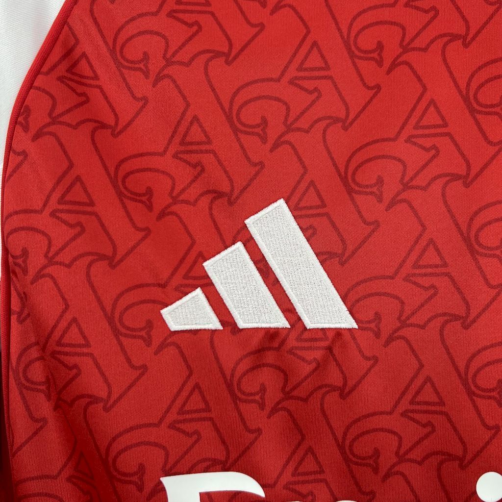 Camisola Arsenal Principal 2025/26 - S | Camisola de Futebol - PrimeKits Club - Camisolas de Futebol