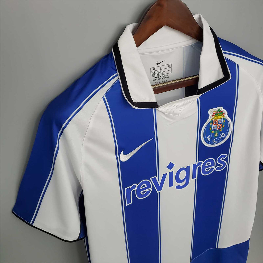 Camisola FC Porto Principal 2003/04 Retro - S | Camisola de Futebol - PrimeKits Club - Camisolas de Futebol