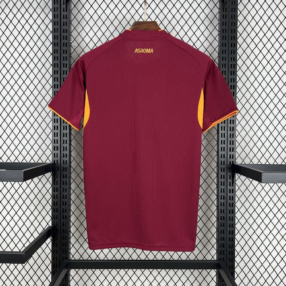 Camisola AS Roma Principal 2025/26 - S | Camisola de Futebol - PrimeKits Club - Camisolas de Futebol