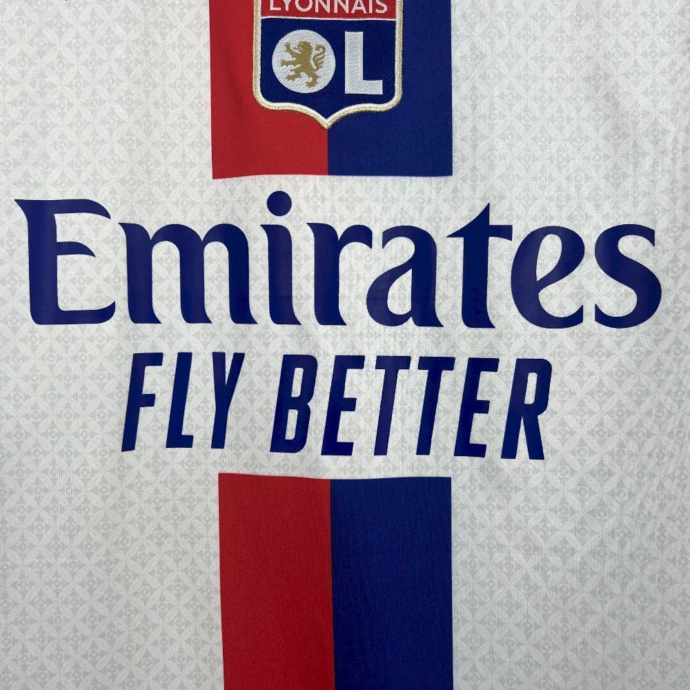 Camisola Lyon Principal 2025/26 - S | Camisola de Futebol - PrimeKits Club - Camisolas de Futebol