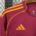 Camisola AS Roma Principal 2025/26 - S | Camisola de Futebol - PrimeKits Club - Camisolas de Futebol