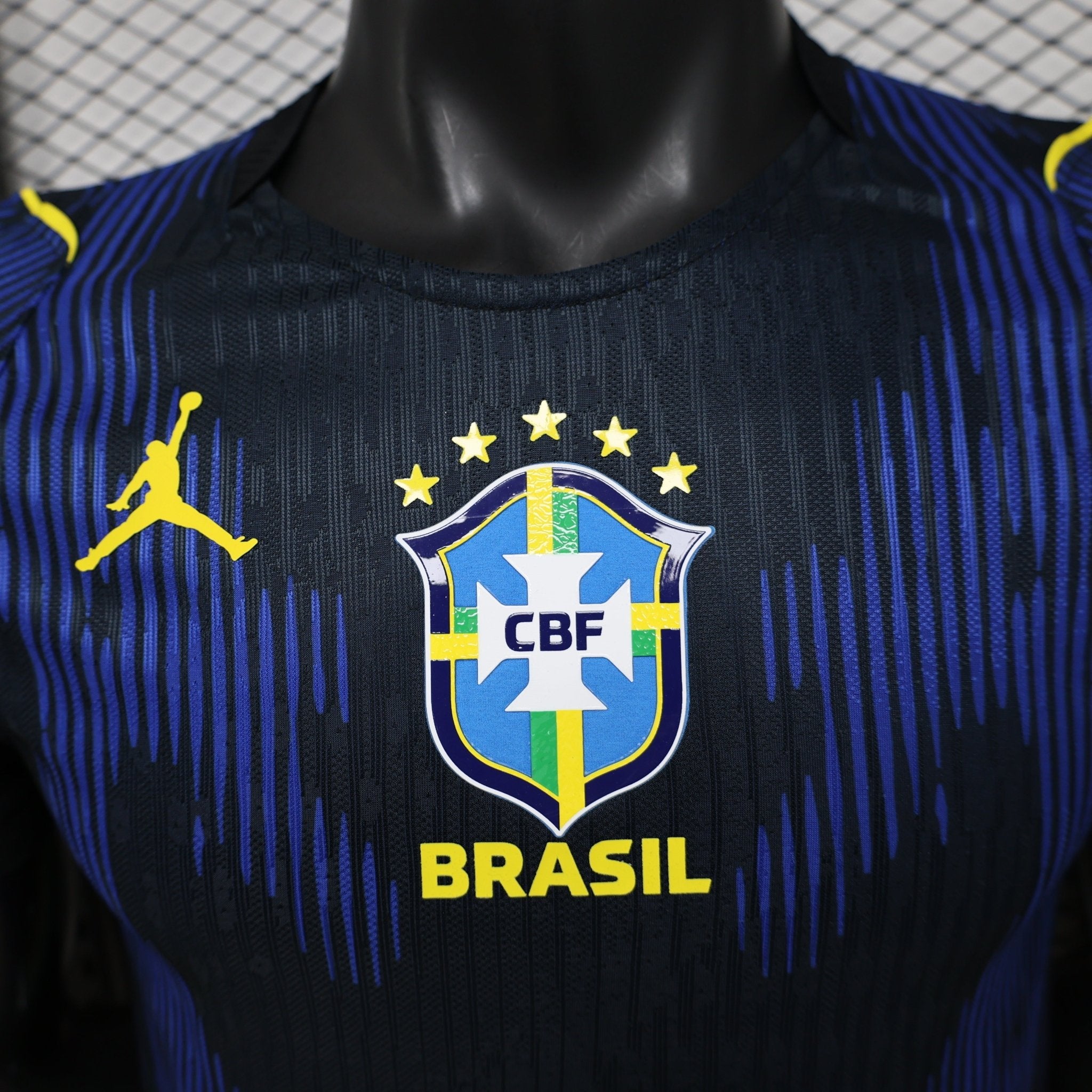 Camisola Brasil Alternativa Copa do Mundo 2026 (Versão Jogador) - S | Camisola de Futebol - PrimeKits Club - Camisolas de Futebol