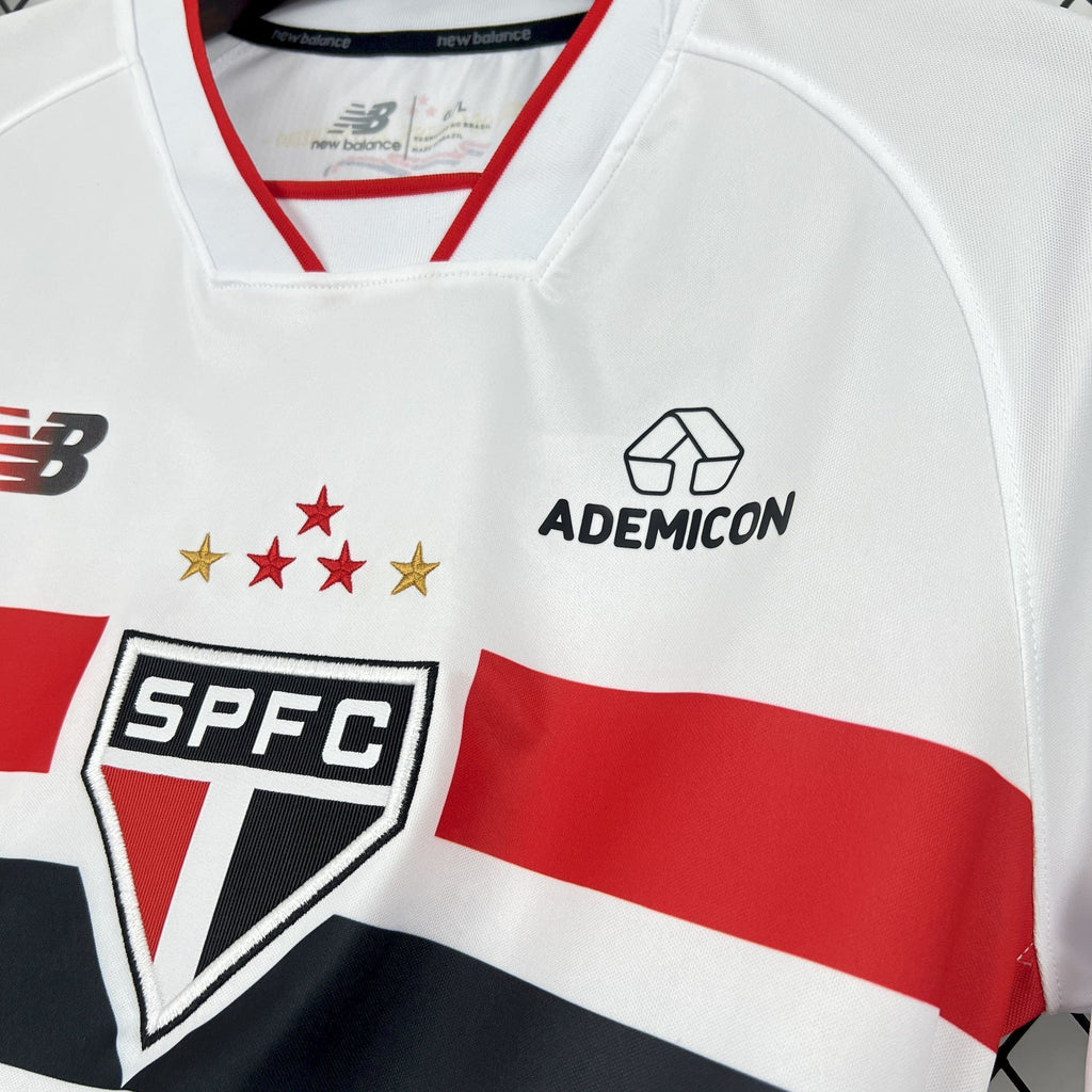 Camisola São Paulo Principal 2026/27 - S | Camisola de Futebol - PrimeKits Club - Camisolas de Futebol