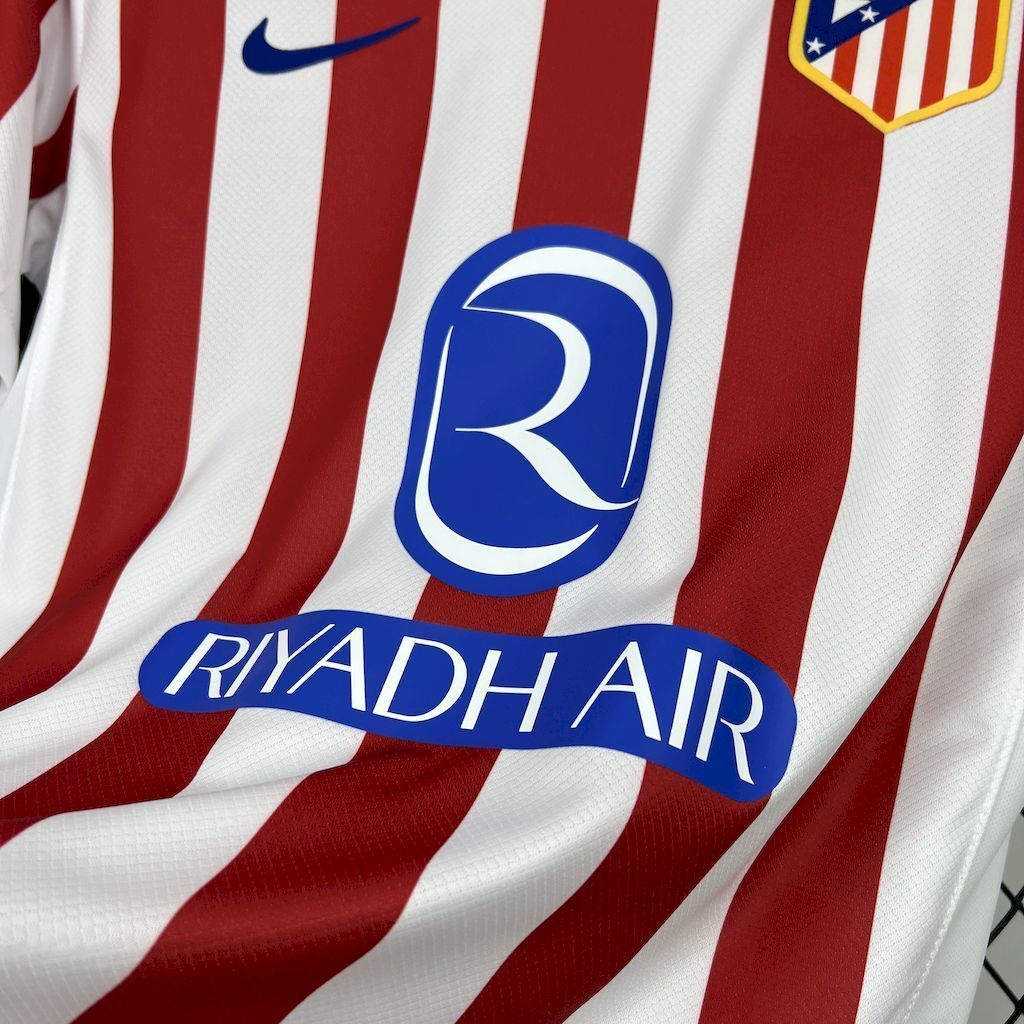 Camisola Atlético Madrid Principal 2025/26 - S | Camisola de Futebol - PrimeKits Club - Camisolas de Futebol