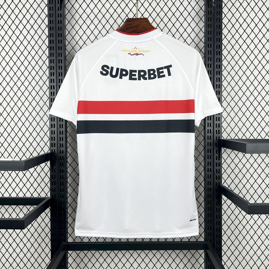 Camisola São Paulo Principal 2026/27 - S | Camisola de Futebol - PrimeKits Club - Camisolas de Futebol