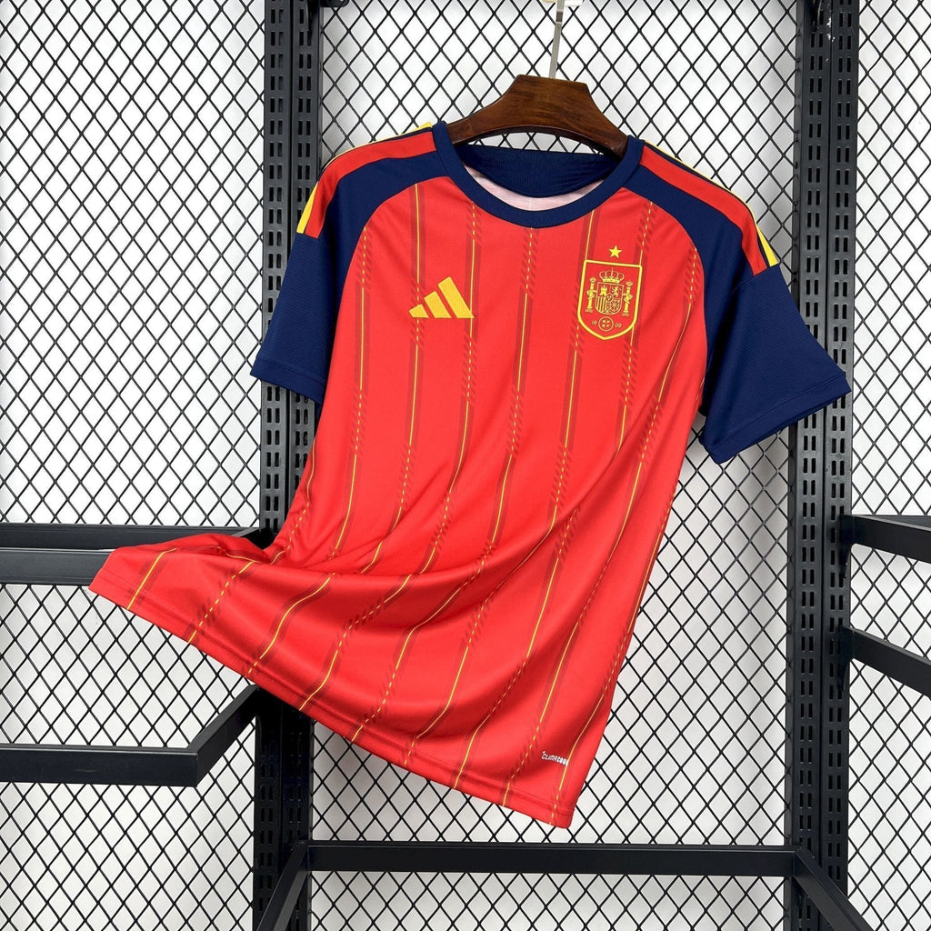 Camisola Espanha Principal Copa do Mundo 2026 - S | Camisola de Futebol - PrimeKits Club - Camisolas de Futebol