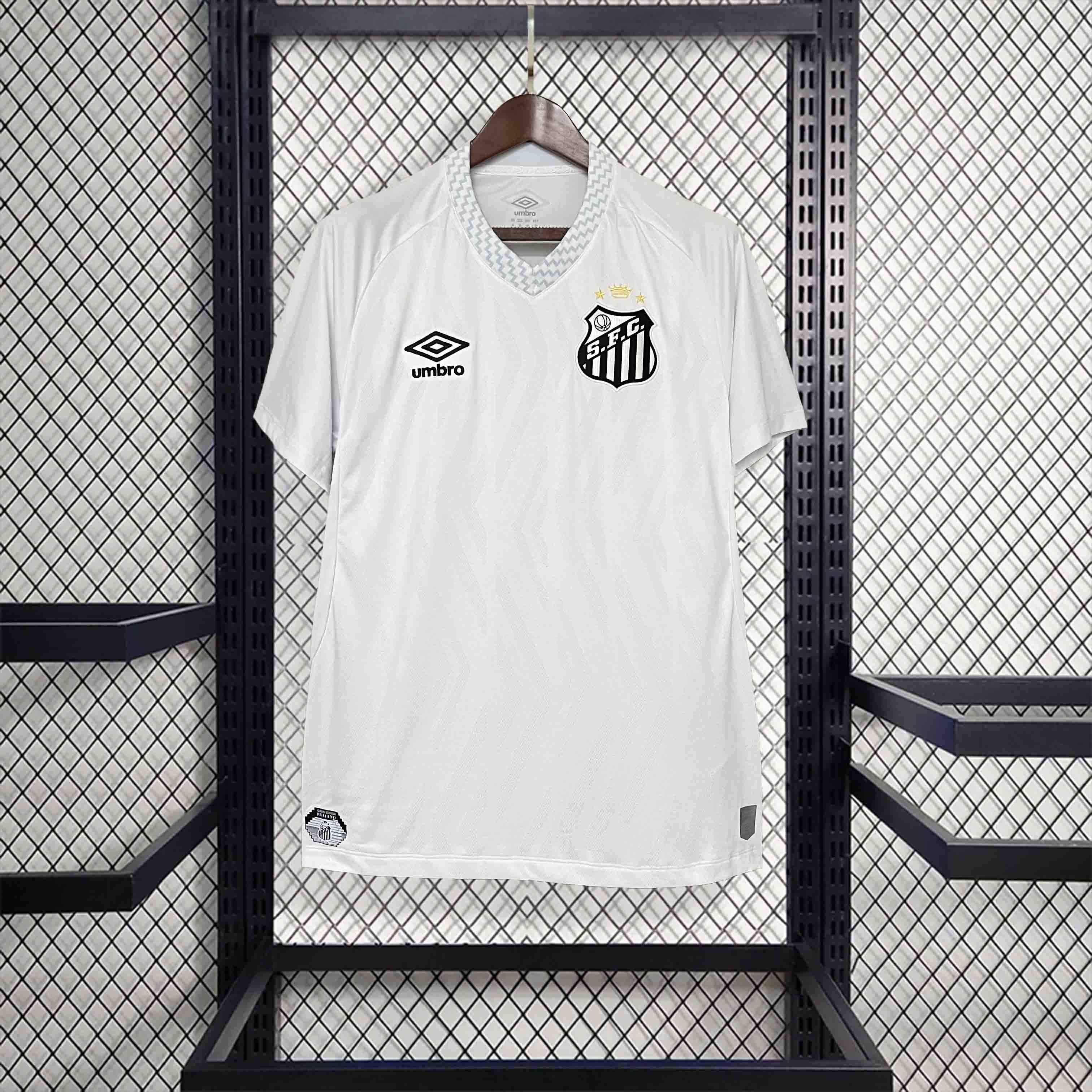 Camisola Santos Principal 2025/26 - S | Camisola de Futebol - PrimeKits Club - Camisolas de Futebol
