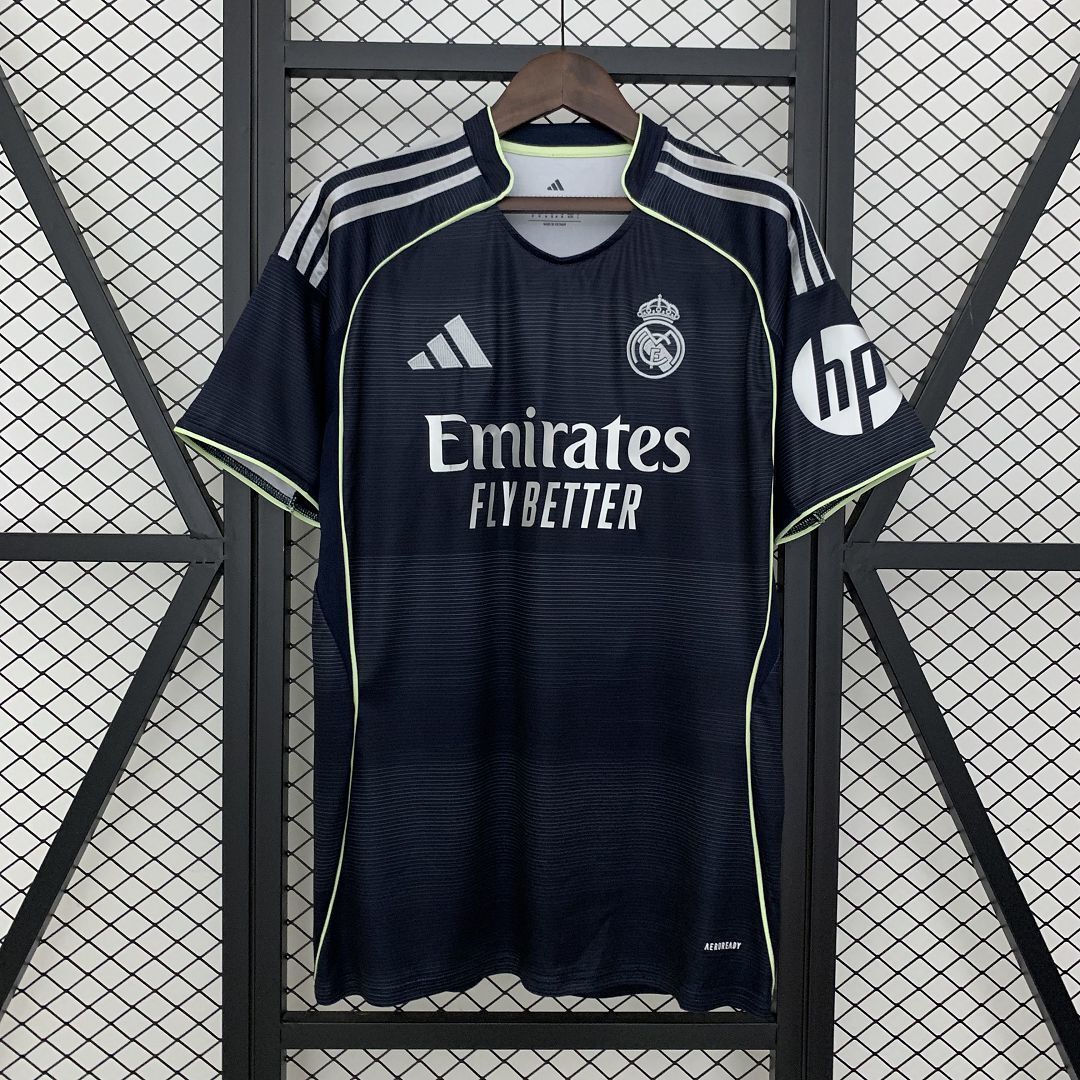 Camisola Real Madrid Alternativa II 2025/26 - S | Camisola de Futebol - PrimeKits Club - Camisolas de Futebol