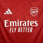 Camisola Arsenal Principal 2025/26 - S | Camisola de Futebol - PrimeKits Club - Camisolas de Futebol