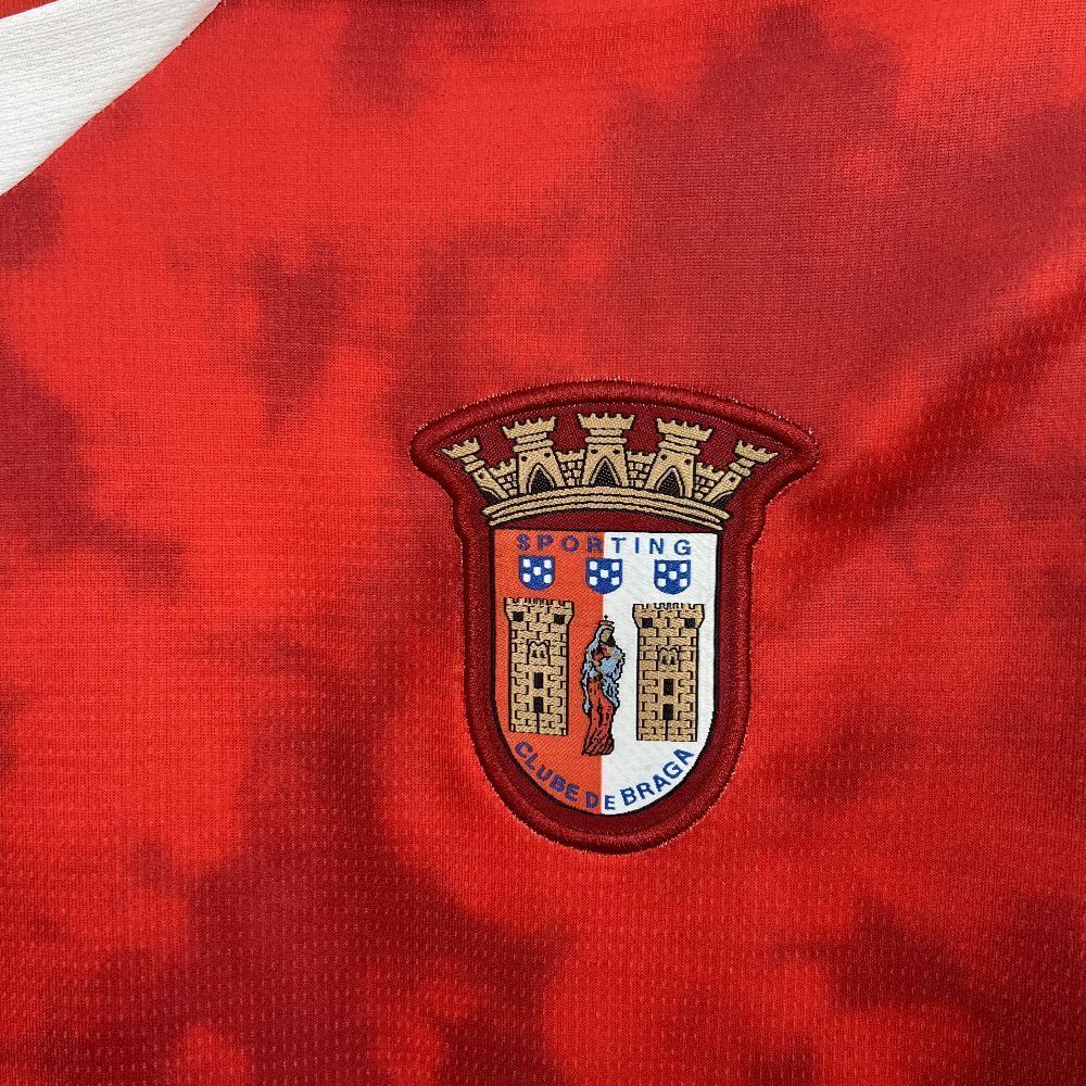 Camisola Braga Principal 2025/26 - S | Camisola de Futebol - PrimeKits Club - Camisolas de Futebol