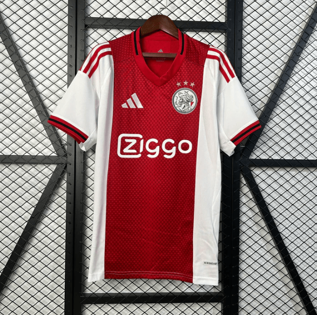 Camisola Ajax Principal 2025/26 - S | Camisola de Futebol - PrimeKits Club - Camisolas de Futebol