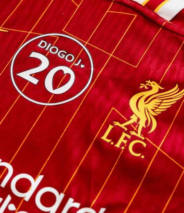 Patch / Badge - Diogo J ❤ 20 - | Camisola de Futebol - PrimeKits Club - Camisolas de Futebol