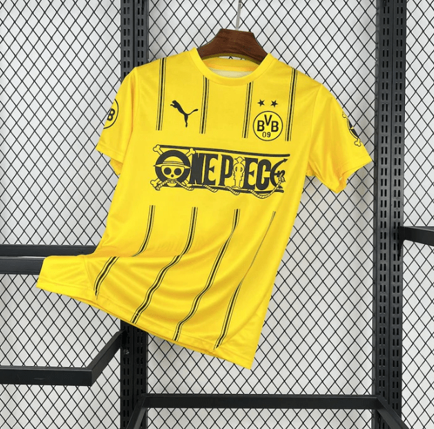 Camisola Borussia Dortmund One Piece 2025/26 - S | Camisola de Futebol - PrimeKits Club - Camisolas de Futebol