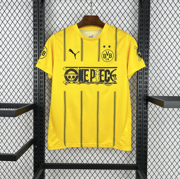 Camisola Borussia Dortmund One Piece 2025/26 - S | Camisola de Futebol - PrimeKits Club - Camisolas de Futebol