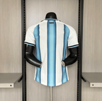 Camisola Argentina Principal Copa do Mundo 2026 Com Patch (Versão Jogador) - S | Camisola de Futebol - PrimeKits Club - Camisolas de Futebol