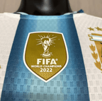 Camisola Argentina Principal Copa do Mundo 2026 Com Patch (Versão Jogador) - S | Camisola de Futebol - PrimeKits Club - Camisolas de Futebol