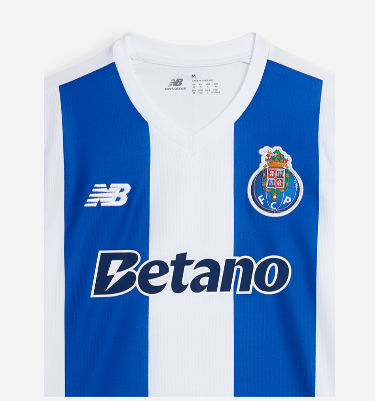 Camisola FC Porto Principal 2026/27 - S | Camisola de Futebol - PrimeKits Club - Camisolas de Futebol