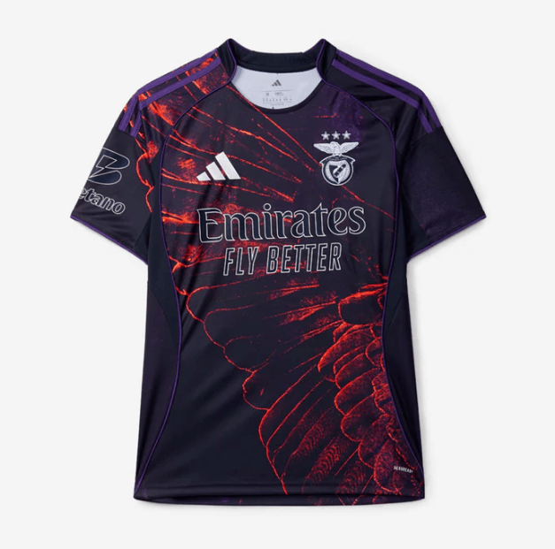Camisola SL Benfica X Vhils Edição Especial 2025/26 - S | Camisola de Futebol - PrimeKits Club - Camisolas de Futebol
