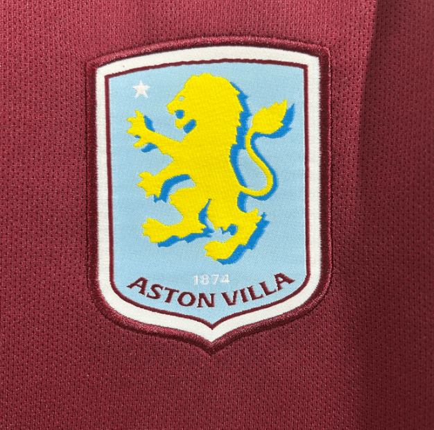Camisola Aston Villa Principal 2025/26 - S | Camisola de Futebol - PrimeKits Club - Camisolas de Futebol