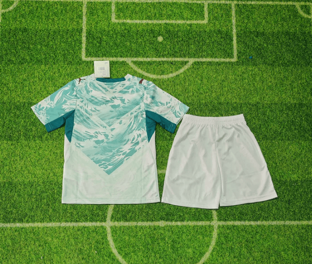 Conjunto Infantil Portugal Alternativa Copa do Mundo 2026 - 16 | Camisola de Futebol - PrimeKits Club - Camisolas de Futebol