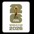 Patch / Badge - Copa do Mundo 2026 - Dourado - | Camisola de Futebol - PrimeKits Club - Camisolas de Futebol