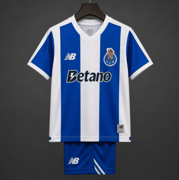 Conjunto Infantil FC Porto Principal 2026/27 - 16 | Camisola de Futebol - PrimeKits Club - Camisolas de Futebol