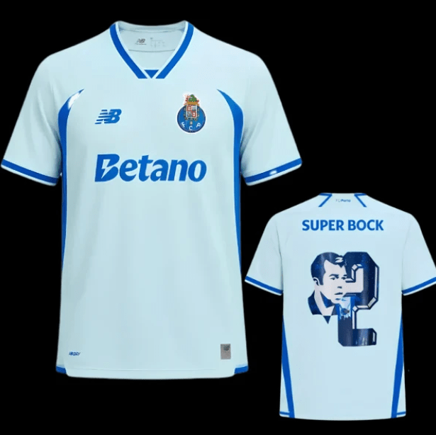 Camisola FC Porto Alternativa III Edição Especial Homenagem Jorge Costa 2026/27 - S | Camisola de Futebol - PrimeKits Club - Camisolas de Futebol