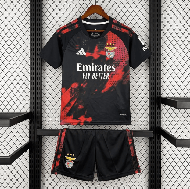 Conjunto Infantil SL Benfica Alternativa III 2026/27 - 16 | Camisola de Futebol - PrimeKits Club - Camisolas de Futebol