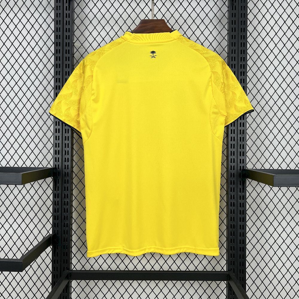 Camisola Al Nassr Principal 2025/26 - S | Camisola de Futebol - PrimeKits Club - Camisolas de Futebol