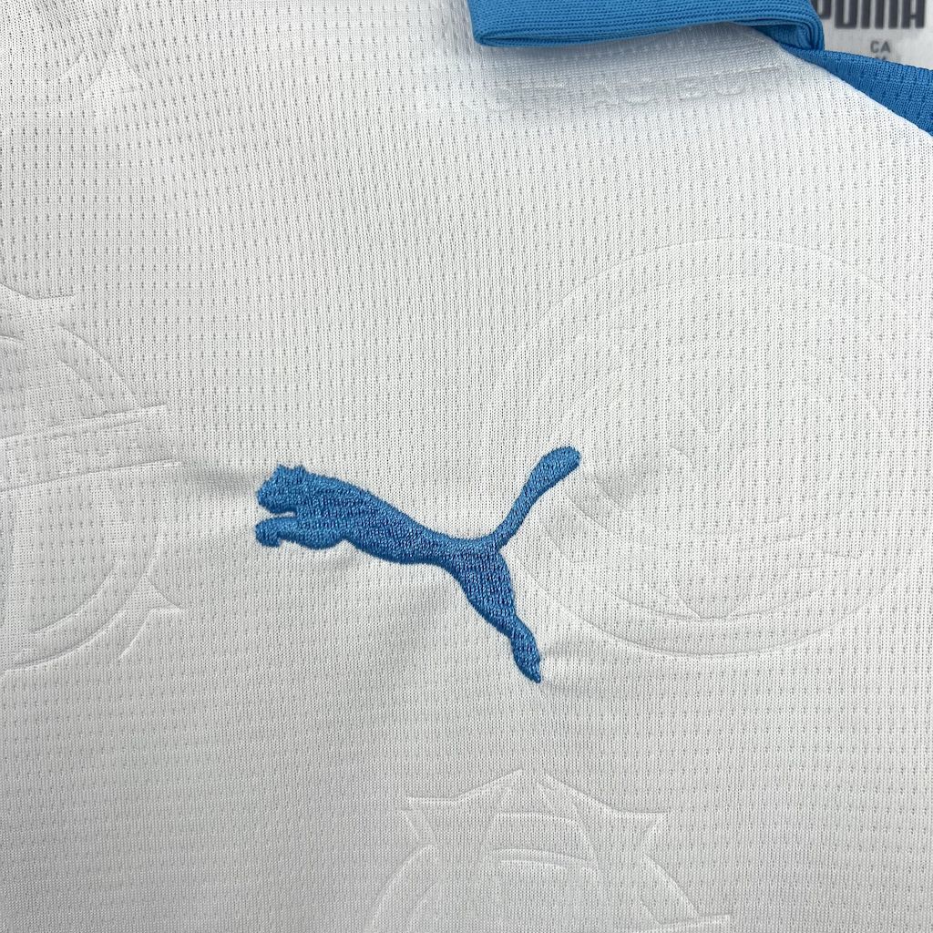 Camisola Olympique de Marseille Principal 2025/26 - S | Camisola de Futebol - PrimeKits Club - Camisolas de Futebol