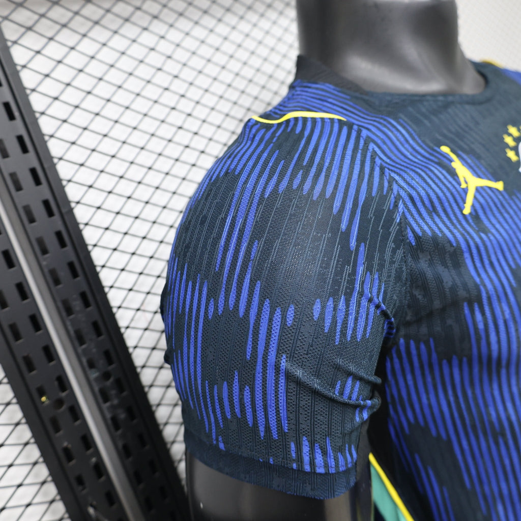 Camisola Brasil Alternativa Copa do Mundo 2026 (Versão Jogador) - S | Camisola de Futebol - PrimeKits Club - Camisolas de Futebol