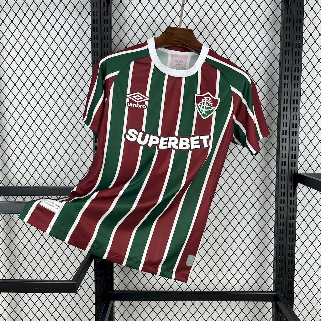 Camisola Fluminense Principal 2025/26 - S | Camisola de Futebol - PrimeKits Club - Camisolas de Futebol