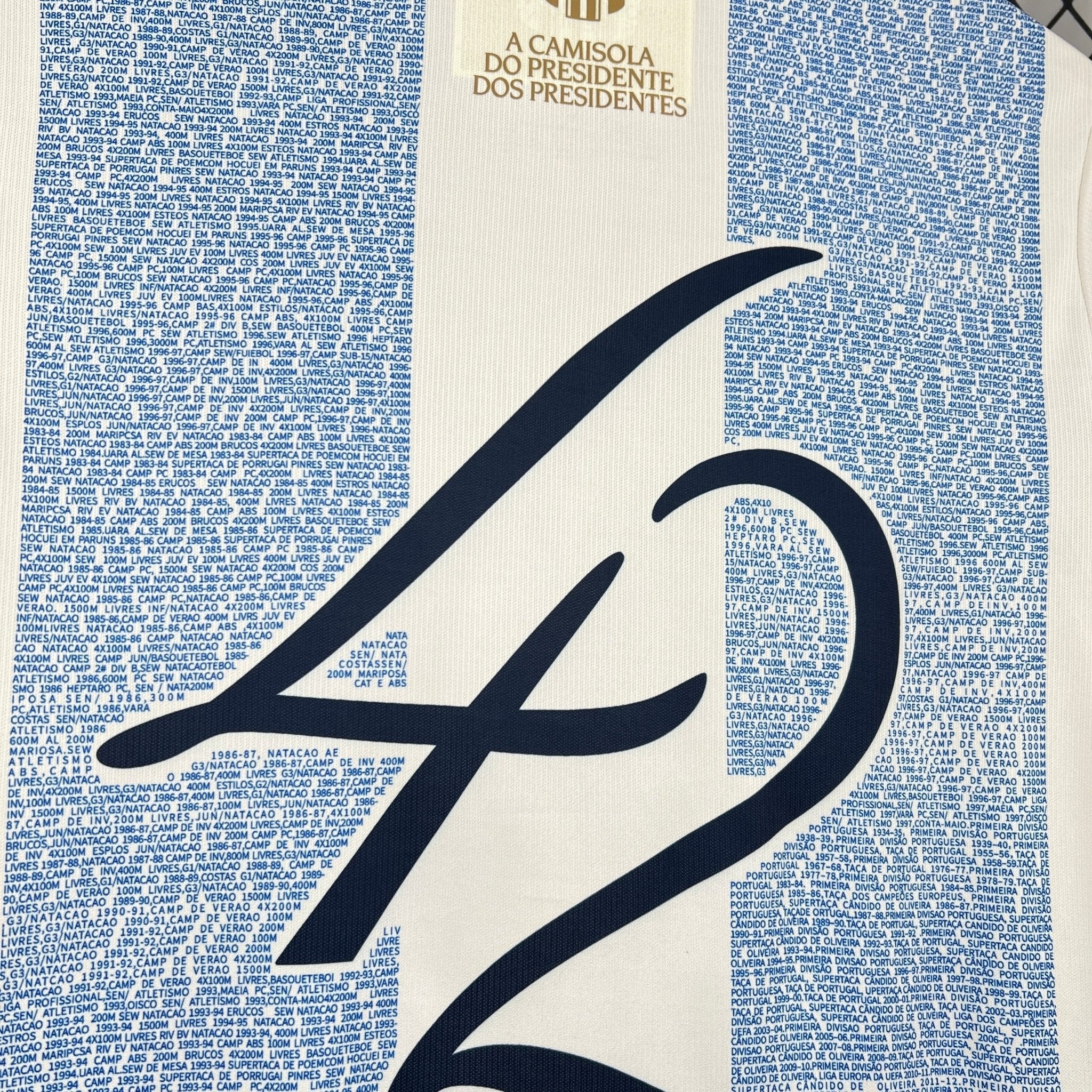 Camisola FC Porto Edição Especial Presidente dos Presidentes 2 UN Pronta Entrega - M | Camisola de Futebol - PrimeKits Club - Camisolas de Futebol