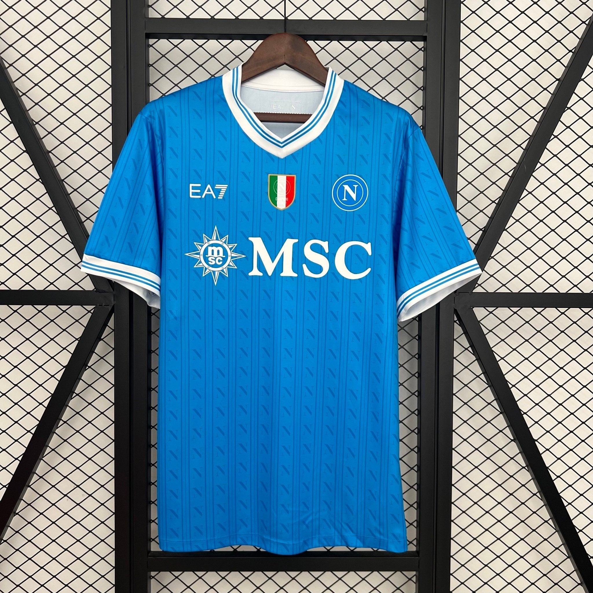 Camisola Napoli Principal 2025/26 - S | Camisola de Futebol - PrimeKits Club - Camisolas de Futebol