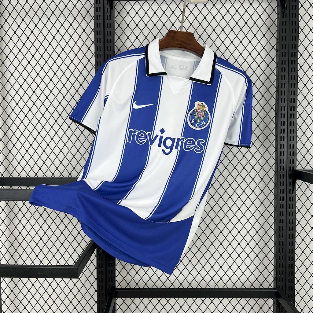 Camisola FC Porto Principal 2003/04 Retro - S | Camisola de Futebol - PrimeKits Club - Camisolas de Futebol