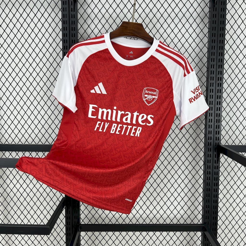 Camisola Arsenal Principal 2025/26 - S | Camisola de Futebol - PrimeKits Club - Camisolas de Futebol