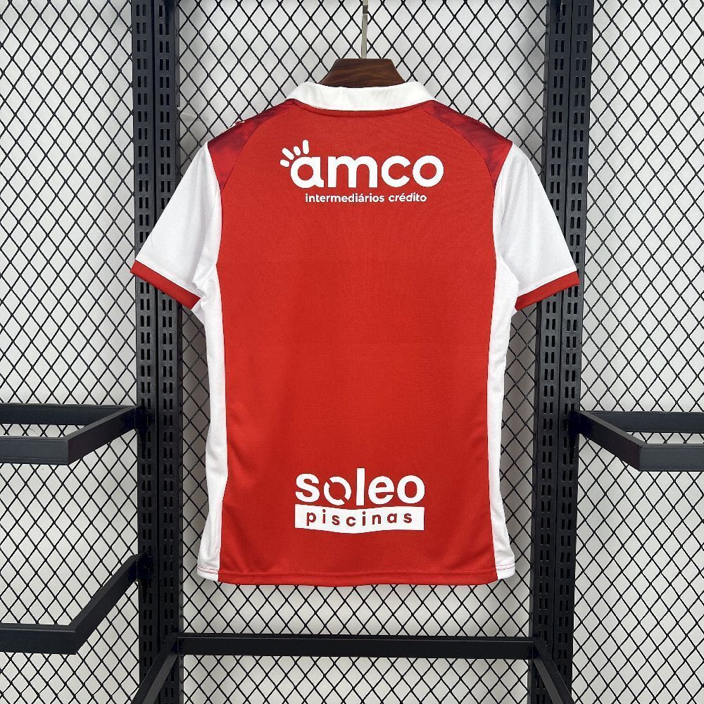 Camisola Braga Principal 2025/26 - S | Camisola de Futebol - PrimeKits Club - Camisolas de Futebol