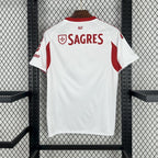 Camisola SL Benfica Alternativa Branca 2025/26 - S | Camisola de Futebol - PrimeKits Club - Camisolas de Futebol