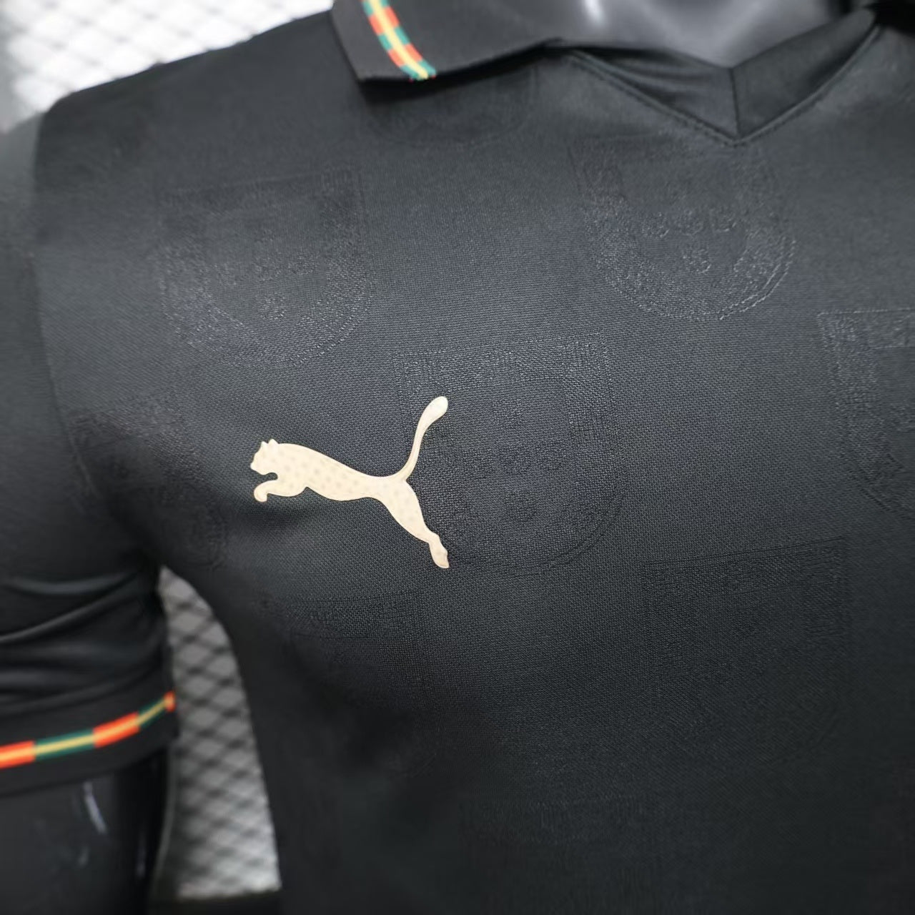 Camisola Portugal Edição Especial Pantera Negra Eusébio (Versão Jogador) - S | Camisola de Futebol - PrimeKits Club - Camisolas de Futebol