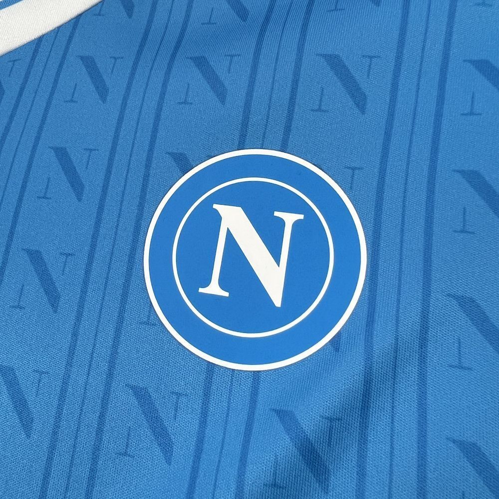 Camisola Napoli Principal 2025/26 - S | Camisola de Futebol - PrimeKits Club - Camisolas de Futebol
