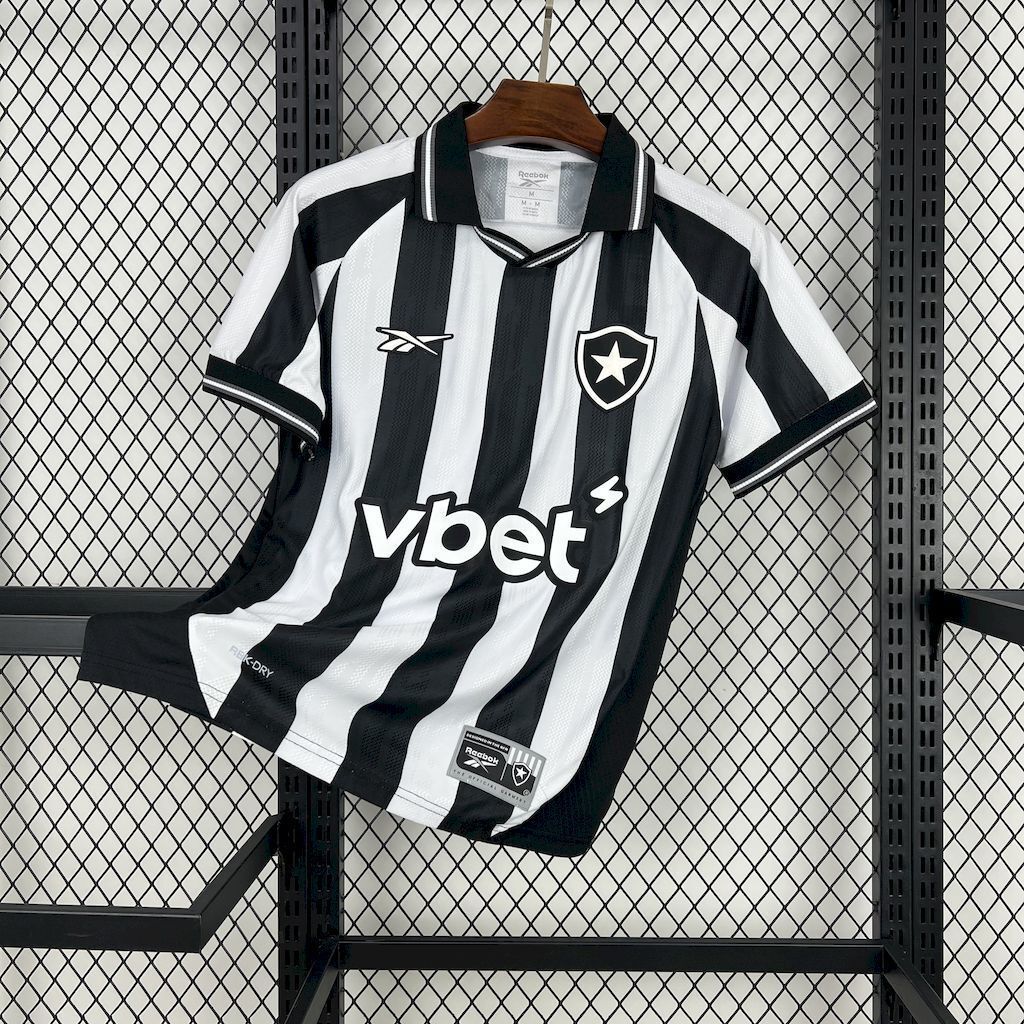 Camisola Botafogo Principal 2025/26 - S | Camisola de Futebol - PrimeKits Club - Camisolas de Futebol