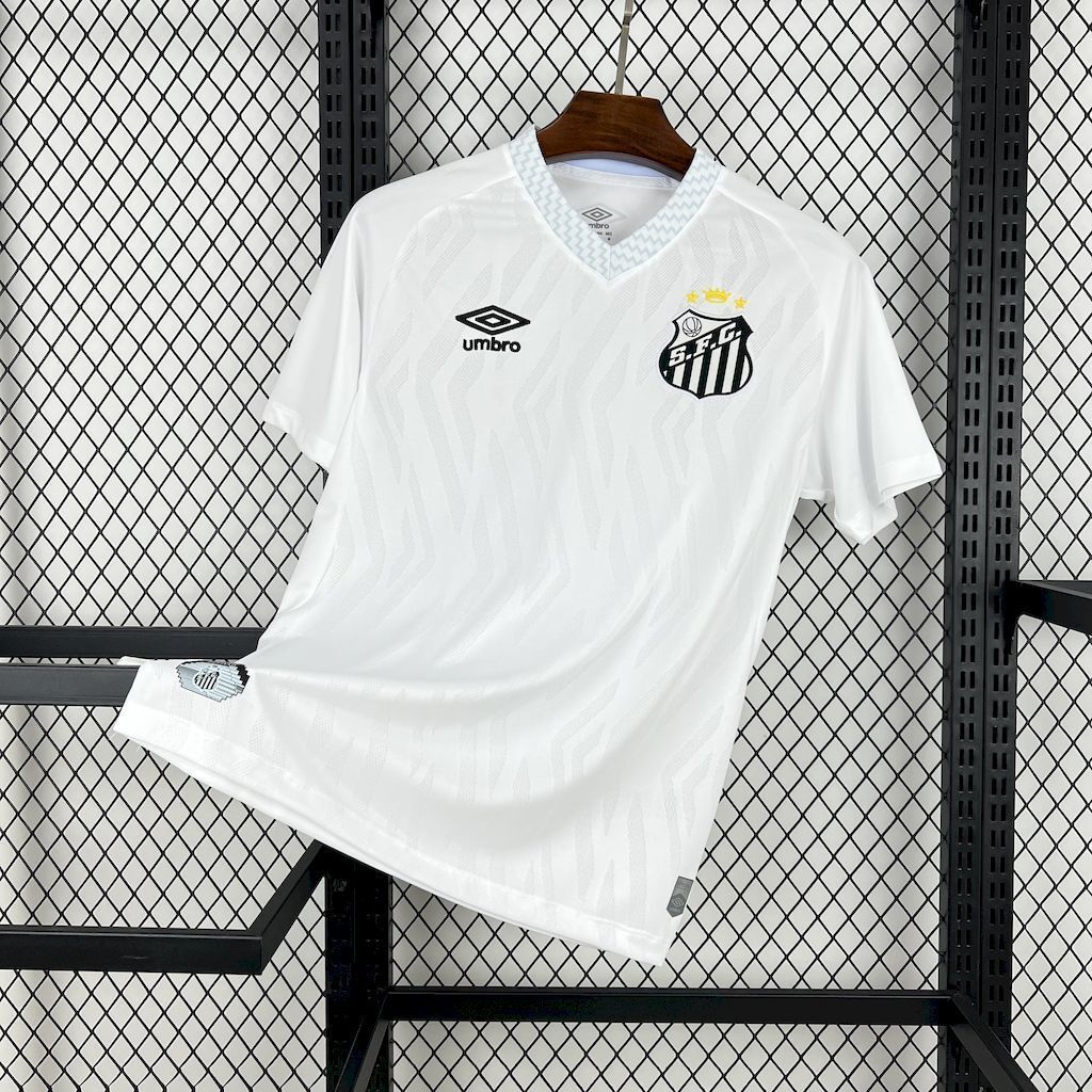 Camisola Santos Principal 2025/26 - S | Camisola de Futebol - PrimeKits Club - Camisolas de Futebol